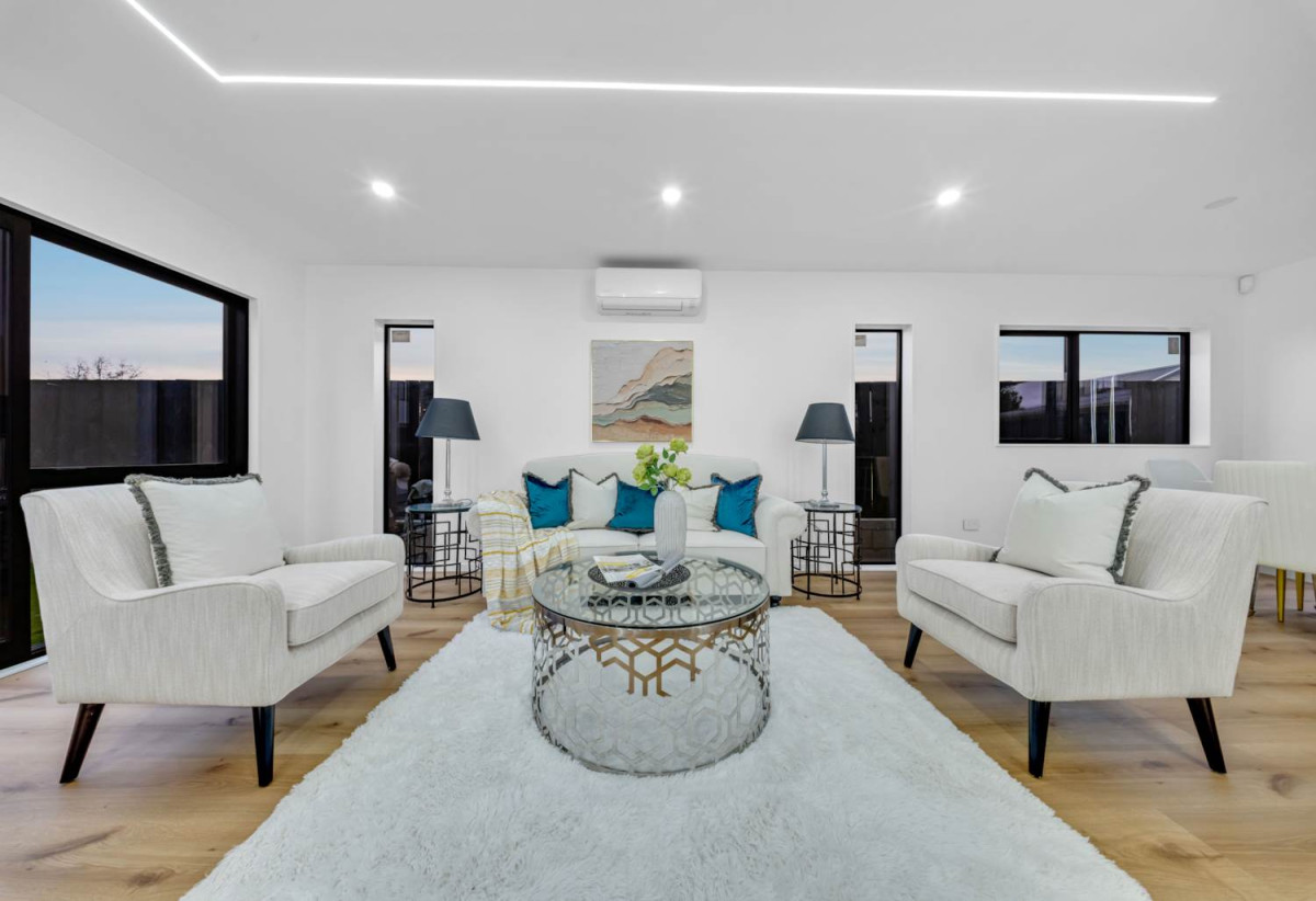 10-Year Building Warranty, Brandnew standalone 4 beds 2.5 baths home with garage, close to shopping centres, schools, parks, and everyday amenities, 0.3 km to Edgewater College, 1.1 km to Anchorage Park School, 1.2 km to Pakuranga Intermediate, Lot 4/106 Edgewater Drive, Pakuranga, Auckland