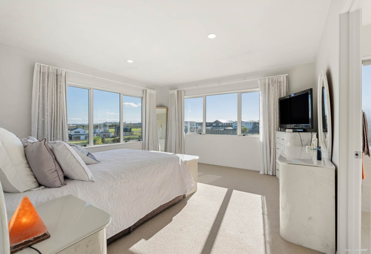 492m2 section, 5 beds 3 baths house with triple garage, Easy access to Ormiston Town Centre and local amenities, 0.6 km to Ormiston Senior College, 0.9 km to Baverstock Oaks School, 1.1 km to Mission Heights Junior College, 65 Multose Drive, Flat Bush, Auckland