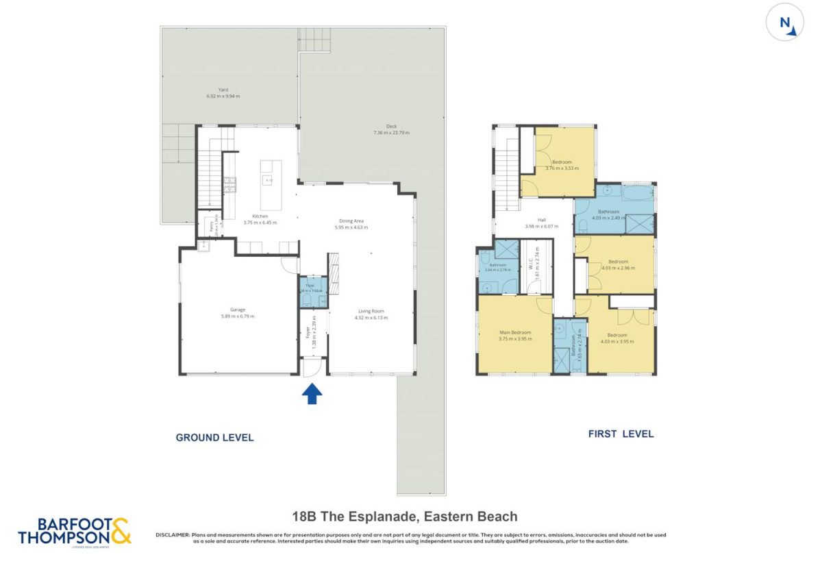 Macleans College zone, 231m2 Brandnew standalone 4 beds (2 ensuites) 3.5 baths house with double garage on 414m2 section, move-in ready, nearby the beach, 0.7 km to Bucklands Beach Primary School, 1.3 km to Macleans College and Bucklands Beach Intermediate, 18B The Esplanade, Eastern Beach, Auckland