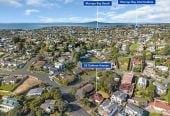 Rangitoto College zone, 3 beds 1 bath house on 650m2 section, with RC, EPA approved for 3 standalone 5 beds 4 baths double garage homes, 55 Oaktree Avenue, Browns Bay, Auckland