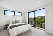 Freehold 4 beds (2 ensuites) 3.5 baths home, double garage, 1 ensuite ground floor, 3 + 1 layout, Lift infrastructure installed for future lift installation, Daikin rooftop heating and cooling system, Bluetooth audio system to kitchen and living areas, 1/2 Valonia Street, Mt Roskill, Auckland