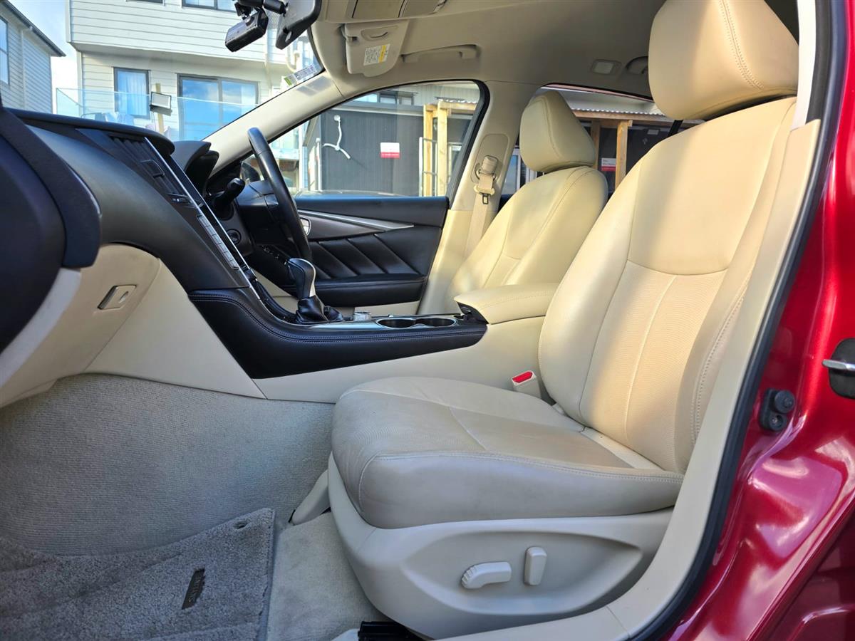 2014 Nissan Skyline **200GT-T**Adaptive Cruise Control**Leather Package**360 Reversing Camera**Parking Sensors**Electric & Heating Seats**Factory Mags**Fog Lights**Auto-Stop ** Sedan Automatic, 5 seats, Petrol, 1,991 cc, 86,654 km