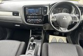 2013 Mitsubishi Outlander 2.4G 4WD 7 Seater, 5 Door, SUV, Automatic, Silver, 2400cc, Petrol, 90,336km