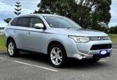 2013 Mitsubishi Outlander 2.4G 4WD 7 Seater, 5 Door, SUV, Automatic, Silver, 2400cc, Petrol, 90,336km