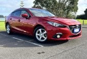 2014 Mazda Axela 15S Bose Audio, 4 Door, Sedan, Automatic, 5 seats, Burgandy, 1500cc, Petrol, 69,128km