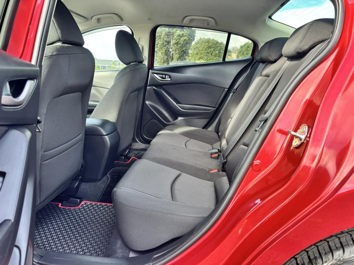 2014 Mazda Axela 15S Bose Audio, 4 Door, Sedan, Automatic, 5 seats, Burgandy, 1500cc, Petrol, 69,128km