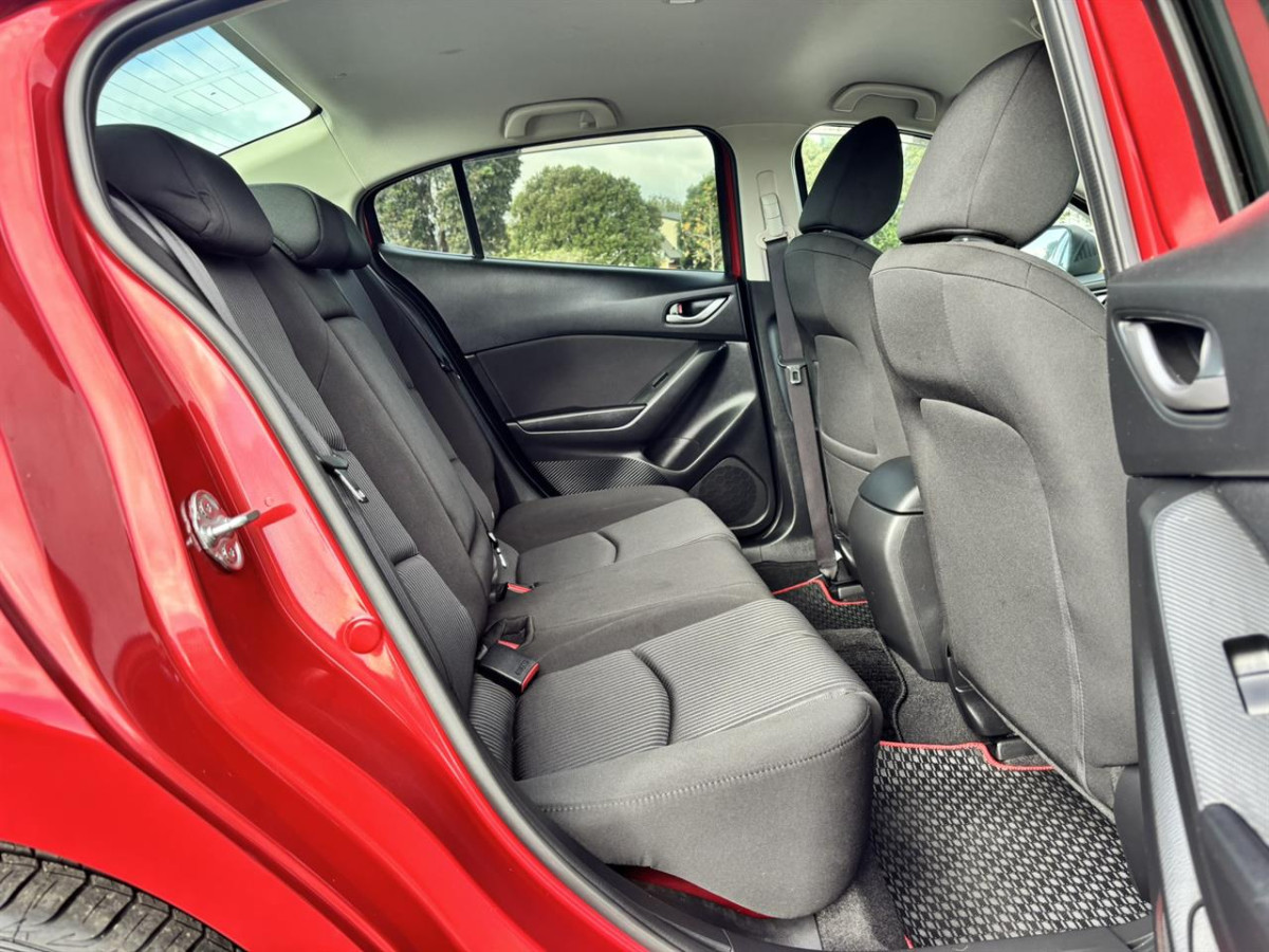 2014 Mazda Axela 15S Bose Audio, 4 Door, Sedan, Automatic, 5 seats, Burgandy, 1500cc, Petrol, 69,128km