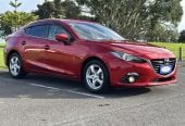 2014 Mazda Axela 15S Bose Audio, 4 Door, Sedan, Automatic, 5 seats, Burgandy, 1500cc, Petrol, 69,128km