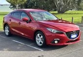 2014 Mazda Axela 15S Bose Audio, 4 Door, Sedan, Automatic, 5 seats, Burgandy, 1500cc, Petrol, 69,128km