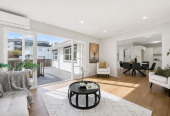 442m2 section, Renovated 4 beds 1.5 baths house, Renovated to a modern, new-home standard, Internal wall and Floor insulation installed, Solar power system, Zoned for Oteha Valley School, Northcross Intermediate and Long Bay College, Prime Northcross / Albany convenience, 9 Oteha Valley Road, Northcross, Auckland