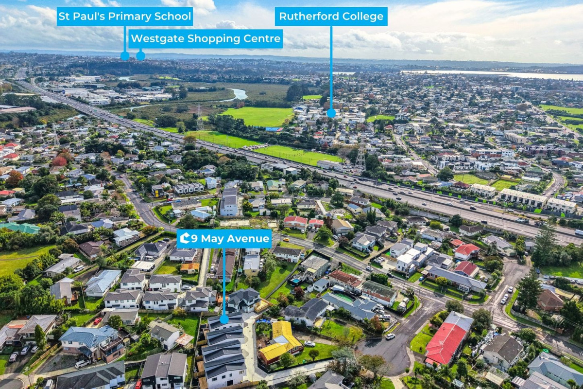 10-Year Master Build Guarantee, Brandnew standalone 4 beds 2.5 baths home with garage, close to schools, local shops, motorway access, Lot 2/9 May Avenue, Te Atatu South, Auckland