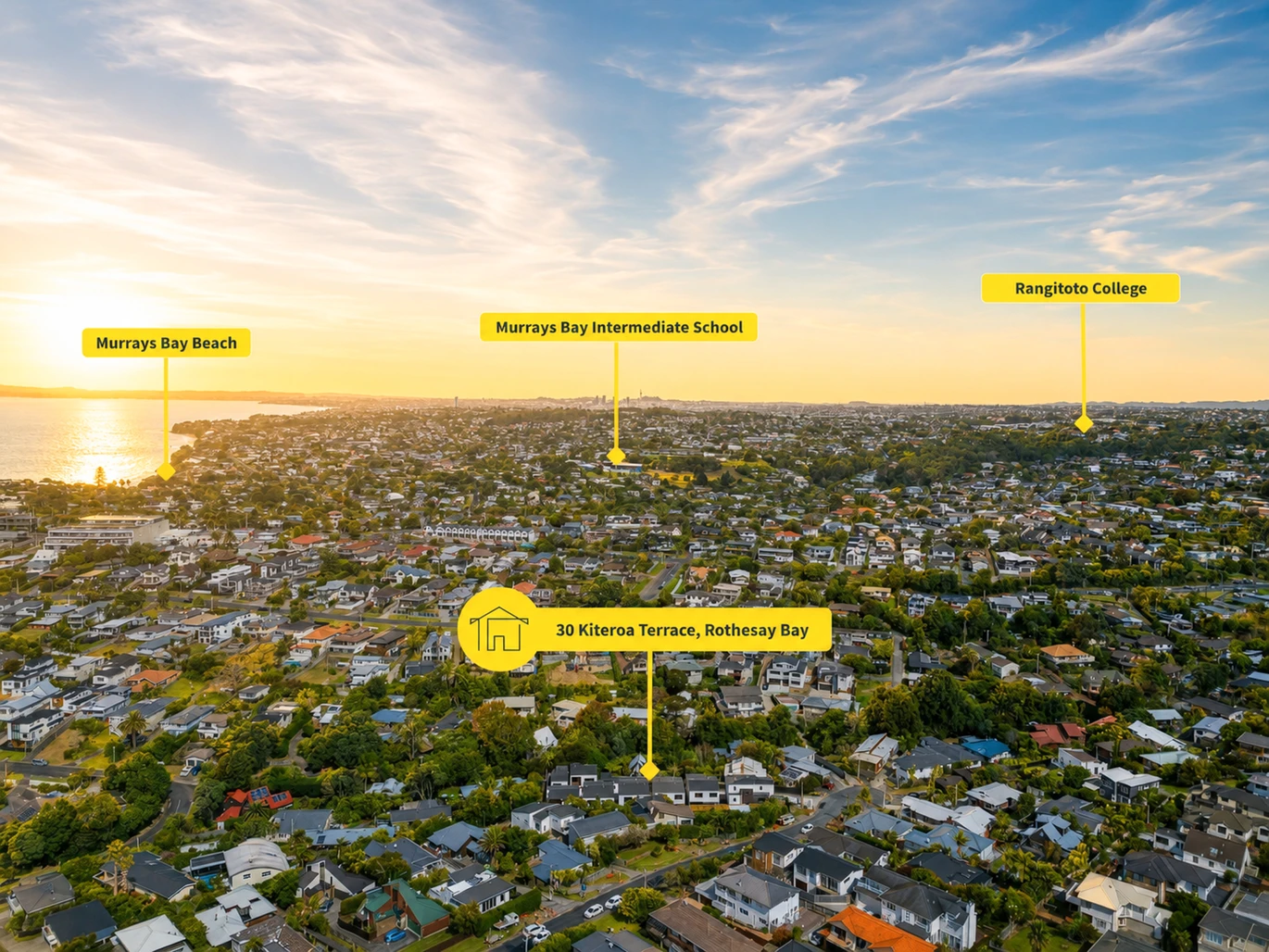 Rangitoto College zone, 143m2 Brandnew Standalone 4 beds 2.5 baths home with garage, close to schools, beaches, Browns Bay village, zoned for Rangitoto College, Murrays Bay Intermediate, Northcross Intermediate, and St John’s School. 2/30 Kiteroa Terrace Rothesay Bay, Auckland