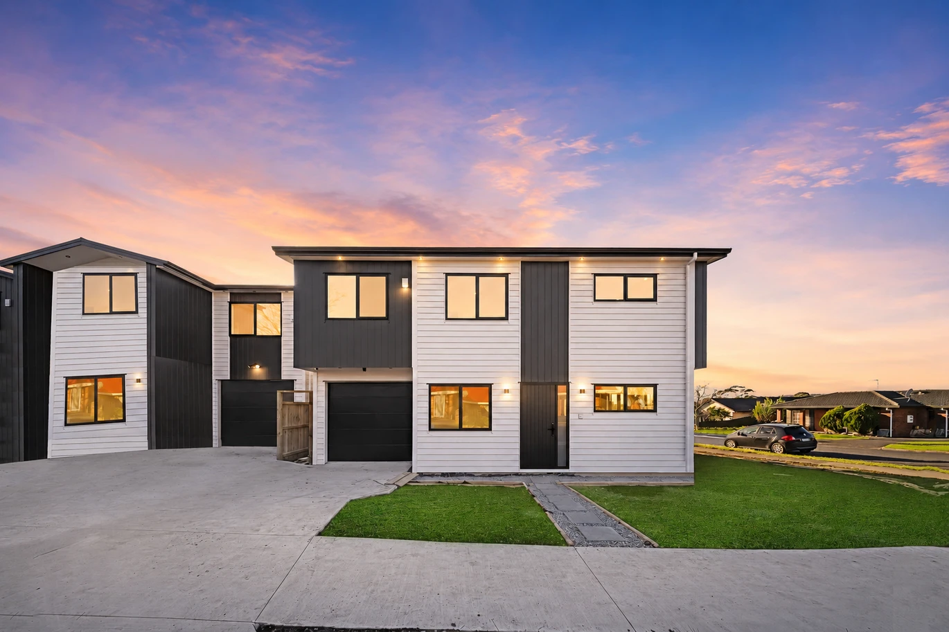 145m2 Brandnew 4 beds 2 baths home with garage, 1 bed 1 bath ground floor, minutes to shops, supermarkets, reserves, Lot 2/1 Tullis Place Burswood, Auckland