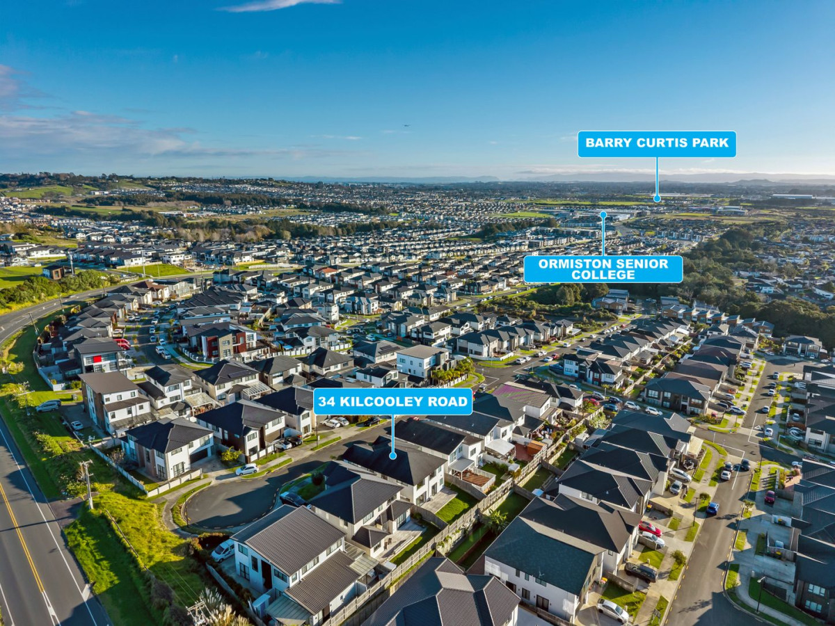 Mission Heights school zone, 2 Kitchens, Clever 1 + 5 layout, 6 beds (3 ensuites) 4.5 baths house, double garage, 34 Kilcooley Road, Flat Bush, Auckland