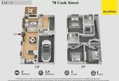 Sea Views, 7 Brandnew Freehold premium 4 beds 2.5 baths 1 garage homes (4 Duplex & 3 Standalone) with garage, Zoned for well-regarded local schools including Owairoa Primary, Howick Intermediate, and Howick College, Lot 1-7/78 Cook Street Howick, Auckland