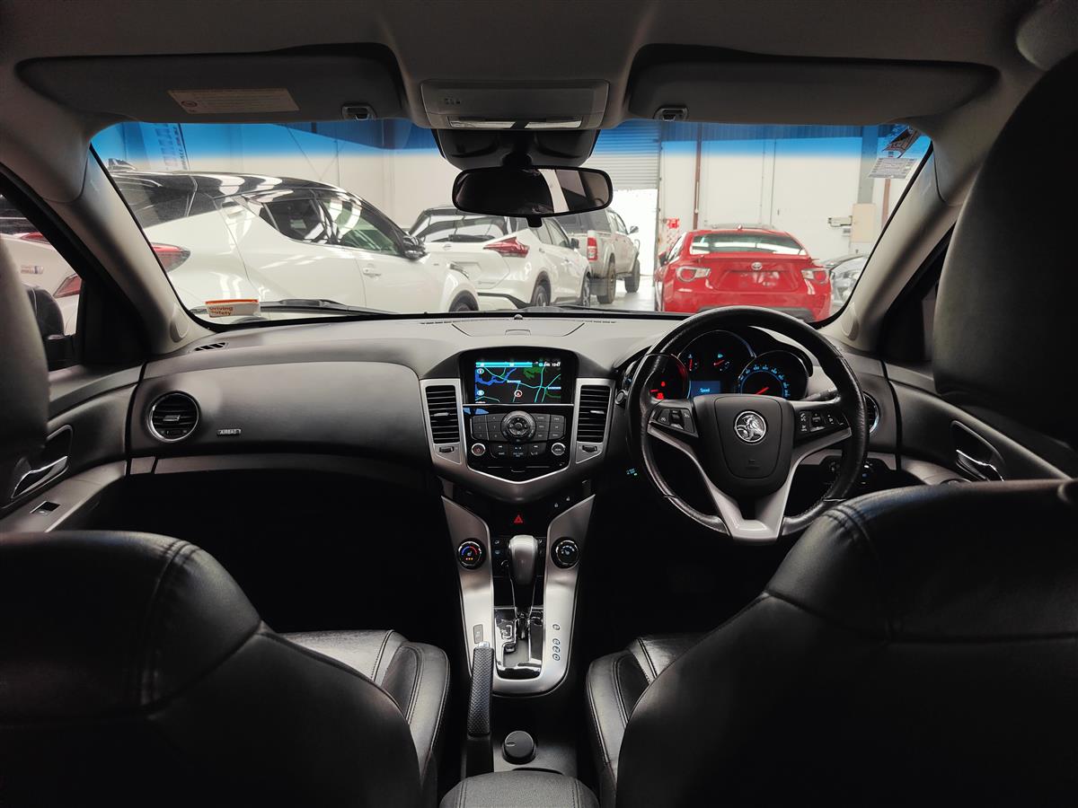 2012 Holden Cruze SRI V SEDAN 1.4T AT/LEATHER/NZ NEW/TOW BAR Sedan Automatic, 5 seats, Black, Petrol, 1,364 cc, 138,959 km