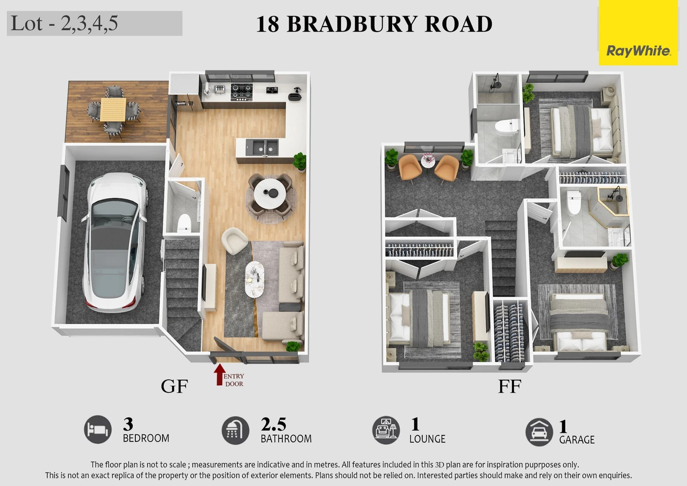 Brandnew standalone 3 beds 2.5 baths home with garage, close to schools, shopping centres, zoned for highly regarded schools including Howick Primary School and Pakuranga College. Lots 1-6/18 Bradbury Road Botany Downs, Auckland
