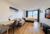 Double Grammar school zone, 30m2 1 bed 1 bath apartment, AUT = 100m or 1min walk, University of Auckland = 700m or 8min walk, Queen Street = 300m or 4min walk, zoned for Auckland Grammar School, Auckland Girls’ Grammar School, Ponsonby Intermediate, Freemans Bay School, 906/57 Wakefield Street, Auckland Central, Auckland