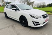 2015 Subaru Impreza SPORTS PUSH BUTTON START Hatchback Automatic, 5 seats, Petrol, 1,600 cc, 81,550 km