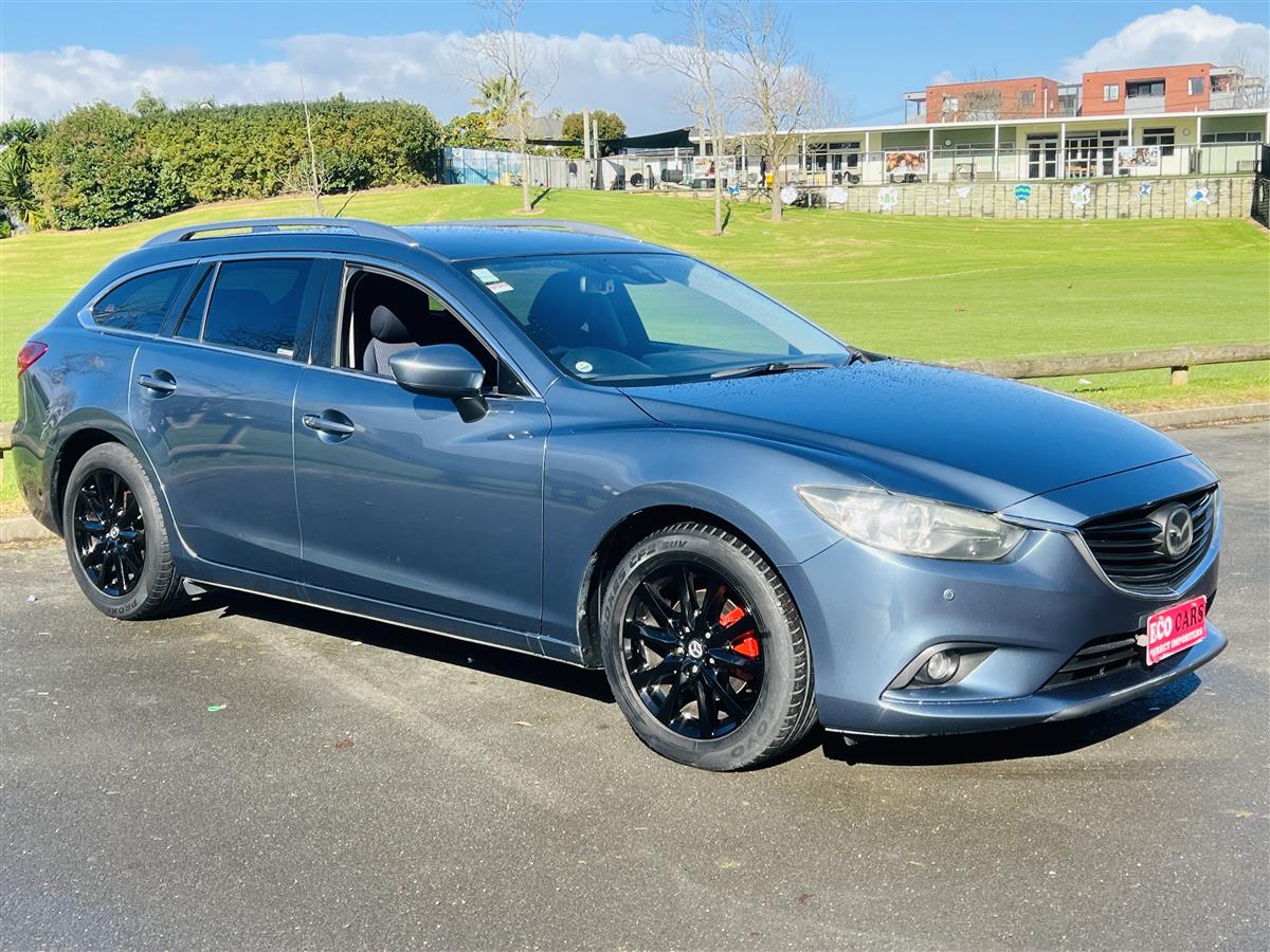 2013 Mazda Atenza APPLE CARPLAY REDAR CRUISE CONTROL Station Wagon Automatic, 5 seats, Blue, Petrol, 2,000 cc, 40,099 km