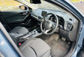 2014 Mazda Axela HYBRID !! HIGH SPEC !! Hatchback Tiptronic, 5 seats, Blue, New Import, Hybrid, 2,000 cc, 68,703 km
