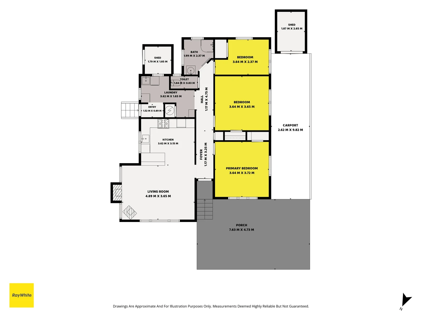 Standalone 3 beds 1 bath house with car park, close to schools, parks, town centre, easy motorway access, 1/39 Settlement Road Papakura, Auckland