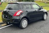 2015 Suzuki Swift Hatchback Automatic, 5 seats, Black, Petrol, 1,242 cc, 125,888 km