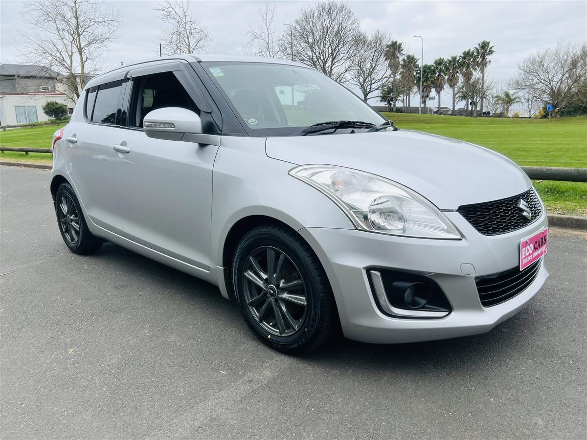 2014 Suzuki Swift REVERSE CAMERA Hatchback Automatic, 5 seats, Silver, Petrol, 1,200 cc, 39,689 km