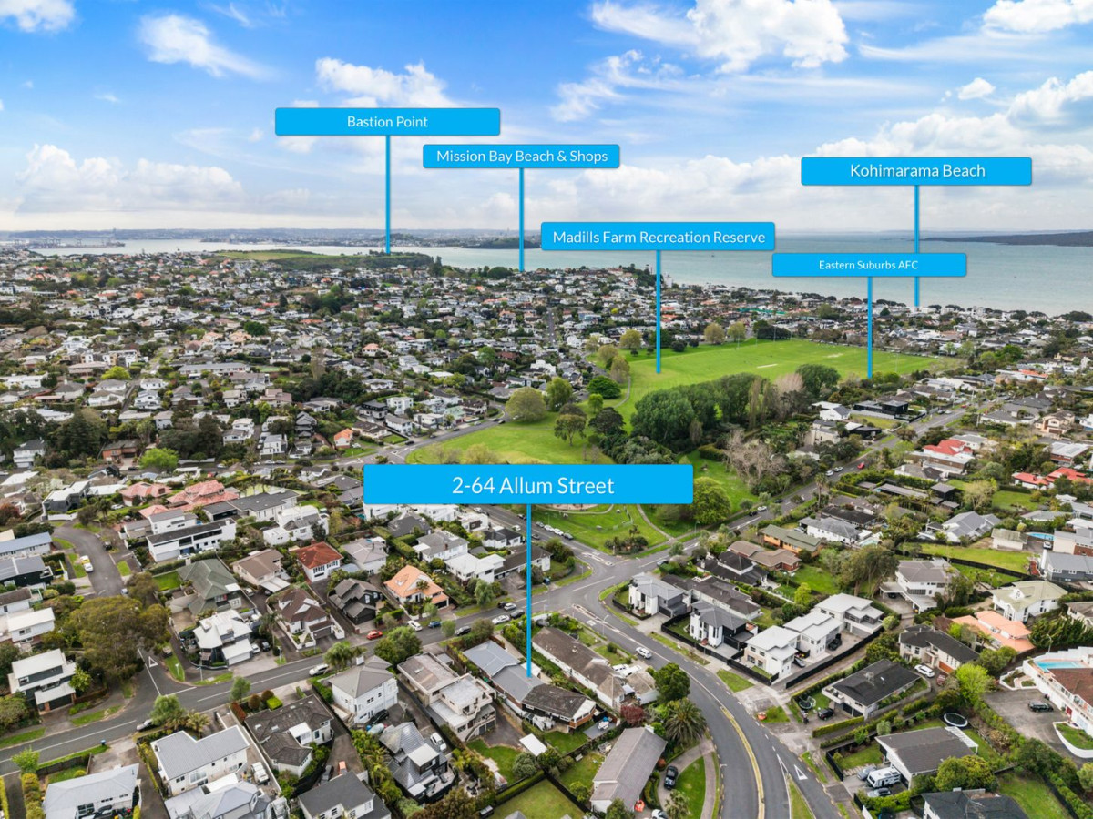 Must Sell, Owners relocating to South Island, 107m2 2 beds (1 ensuite) + study room 2baths home with garage, With access to Baradene College, St Thomas School and Selwyn College, 2/64 Allum Street, Kohimarama, Auckland