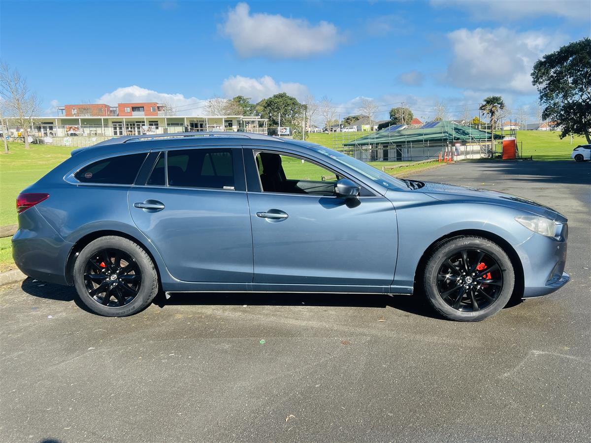 2013 Mazda Atenza APPLE CARPLAY REDAR CRUISE CONTROL Station Wagon Automatic, 5 seats, Blue, Petrol, 2,000 cc, 40,099 km