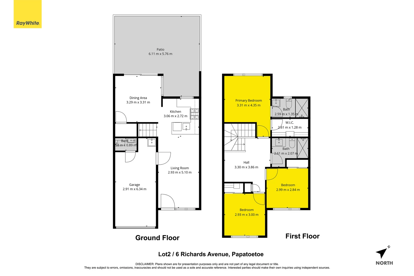 Brandnew freehold 3 beds 2.5 baths home with garage, Stamford’s 10-Year Building Warranty, no body corp or society fees, close to Hunters Plaza, motorway access, Lot 4/6 Richards Avenue Papatoetoe, Auckland
