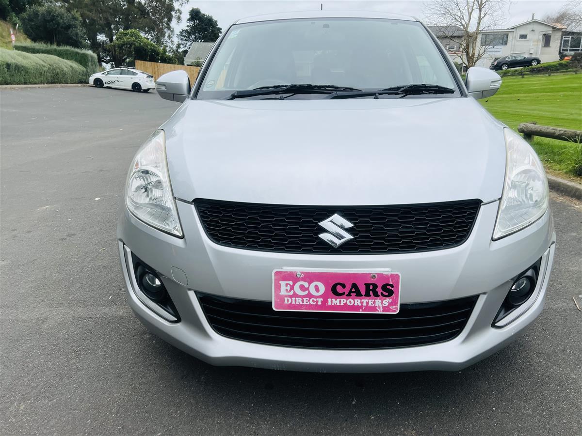2014 Suzuki Swift REVERSE CAMERA Hatchback Automatic, 5 seats, Silver, Petrol, 1,200 cc, 39,689 km