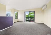 For rent, Furnished 2 beds 1 bath unit with the front balcony, located on the 2nd level of the house. The entrance is separate, and there are stairs leading to the top floor. Available now. 54c Kautami Avenue, Papatoetoe, Auckland