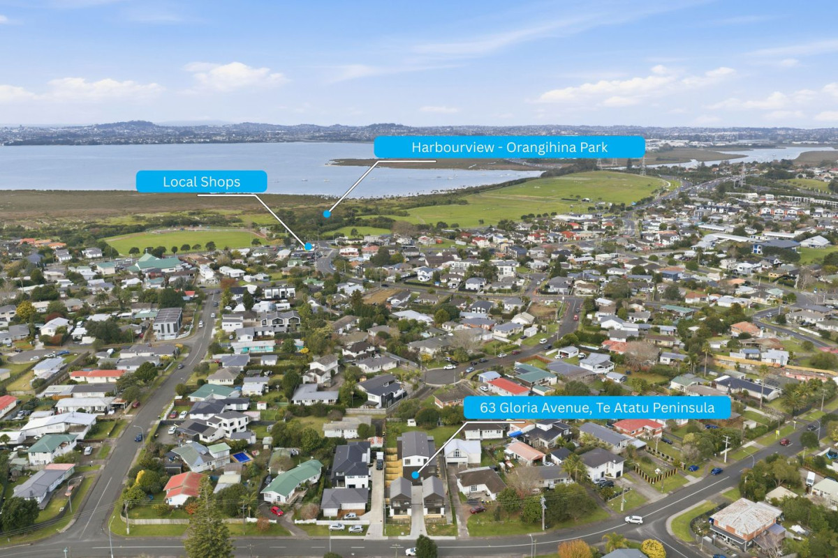 Brandnew Standalone 3 beds 2.5 baths home with car park, close to seaside park, shops, schools, easy motorway access, Lot 1/63 Gloria Avenue, Te Atatu Peninsula, Auckland