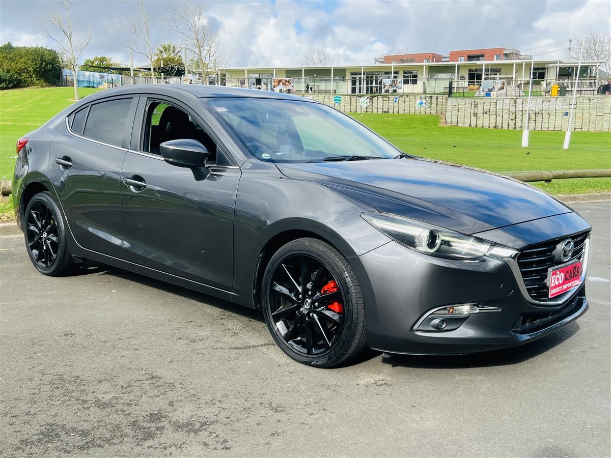 2016 Mazda Axela SUNROOF HIGH SPEC LEATHER SEATS HUD Sedan Automatic,5 seats, Grey, Petrol, 2,000 cc, 69,715 km