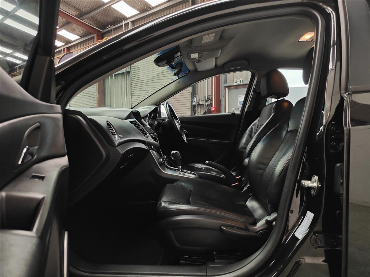2012 Holden Cruze SRI V SEDAN 1.4T AT/LEATHER/NZ NEW/TOW BAR Sedan Automatic, 5 seats, Black, Petrol, 1,364 cc, 138,959 km