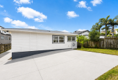 442m2 section, Renovated 4 beds 1.5 baths house, Renovated to a modern, new-home standard, Internal wall and Floor insulation installed, Solar power system, Zoned for Oteha Valley School, Northcross Intermediate and Long Bay College, Prime Northcross / Albany convenience, 9 Oteha Valley Road, Northcross, Auckland