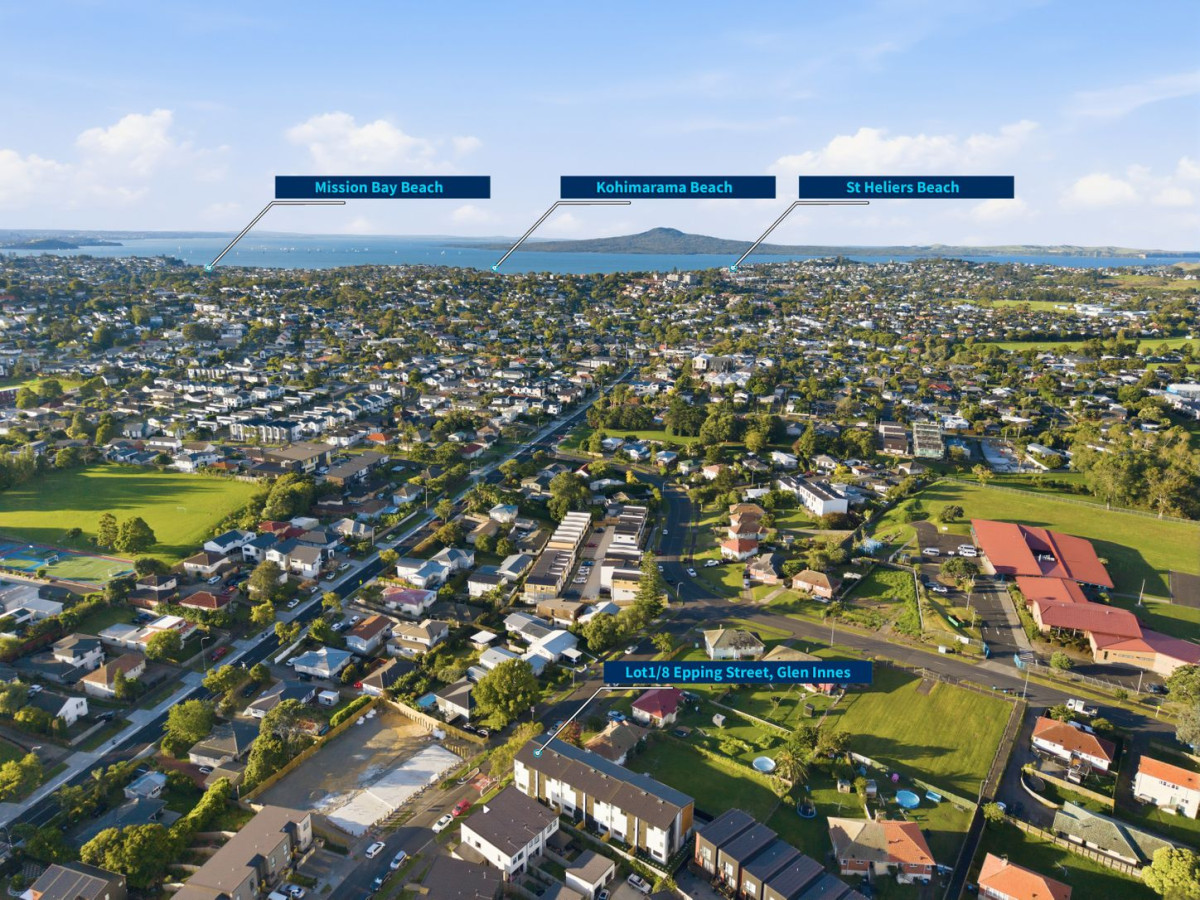 172m2 Brandnew 4 beds 3.5 baths home with garage, a fully self-contained ground-floor bedroom with private ensuite,, close to schools, local shops, parks, Lot 2/8 Epping Street, Glen Innes, Auckland