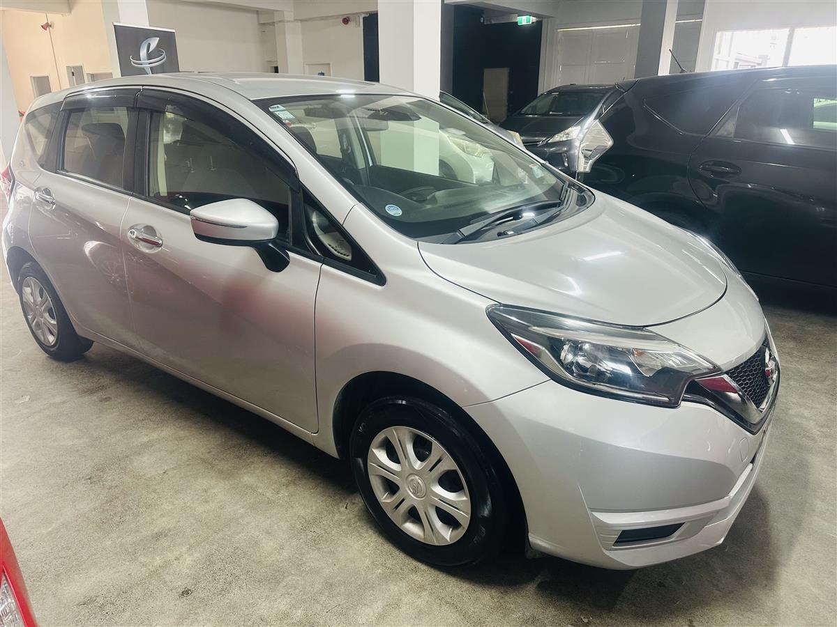 2017 Nissan Note Hatchback Automatic, 5 seats, Silver, Petrol, 1,200 cc, 101,000 km