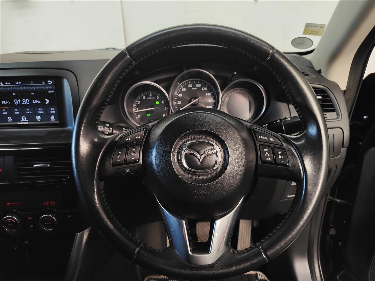 2014 Mazda CX-5 20S/C/CONTROL/REVERSE CAMERA/SERVICED RV/SUV Automatic, New WOF, 5 seats, Black, 2 owners, Petrol, 2,000 cc, 130,394 km