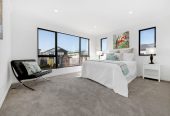 411m2 section backing onto reserve, 2 kitchens, 320m2 Brandnew 6 beds (4 ensuites) + study 5.5 baths house, double garage, 2 beds granny, 15 Seagreen Avenue, Karaka, Auckland