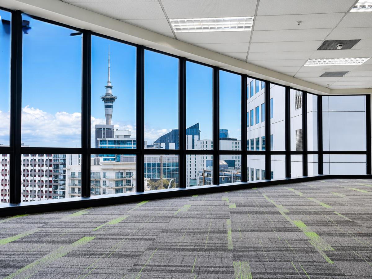 Whole Top Floor Tenancy – 599sqm on Fully Refurbished Building, 20 secure car parks included, Level 5 and Level 8 fully fitted office spaces also available, Customisable Fit-Out Options, 3 City Road, Grafton, Auckland