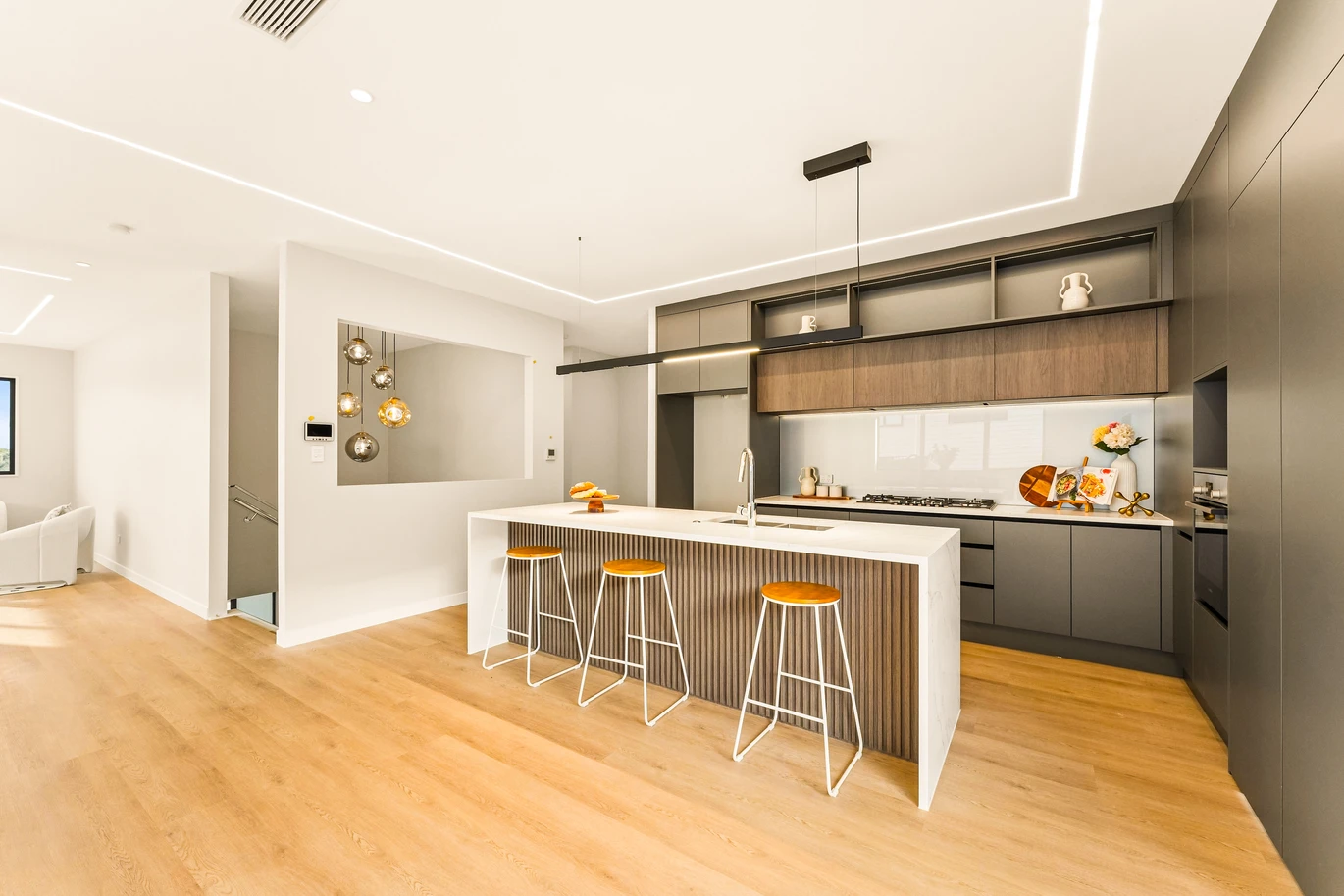 561m2 section, 2 kitchens, 289m2 Brandnew 6 beds (1 ensuite) 4 baths house with double garage and 2 beds granny downstairs, Underfloor heating in all bathrooms, Central air conditioning upstairs and a separate heat pump downstairs, 12 Saw Lane Swanson,, Auckland