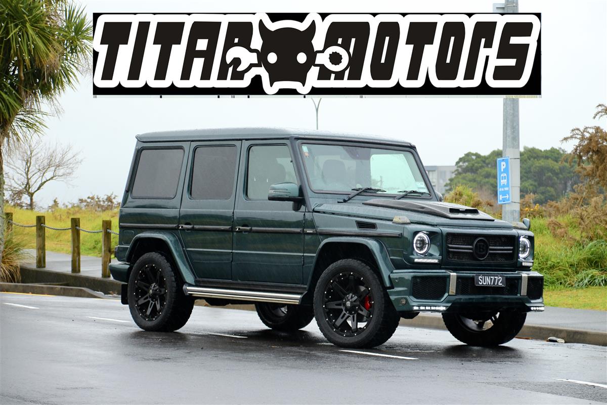 2015 Mercedes-Benz G 350 G350d Brabus Kits 4Matic NZ GPS RV/SUV Automatic, Green, Diesel, 3,000 cc, 62,000 km