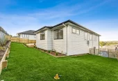 561m2 section, 2 kitchens, 289m2 Brandnew 6 beds (1 ensuite) 4 baths house with double garage and 2 beds granny downstairs, Underfloor heating in all bathrooms, Central air conditioning upstairs and a separate heat pump downstairs, 12 Saw Lane Swanson,, Auckland