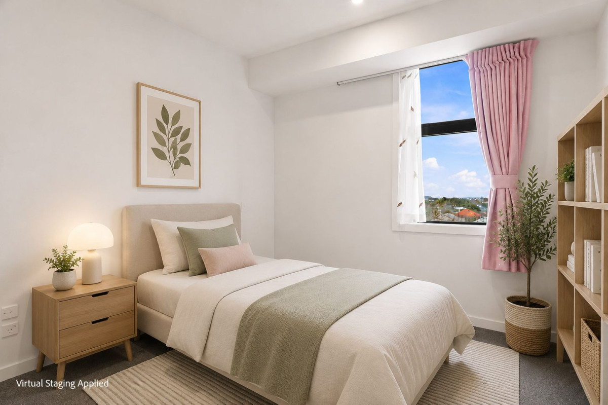Double grammar school zone ( Mt Albert Grammar and Epsom Girls Grammar), 57m2 Freehold 2 beds 1 bath apartment, 512/428 Dominion Road, Mount Eden, Auckland
