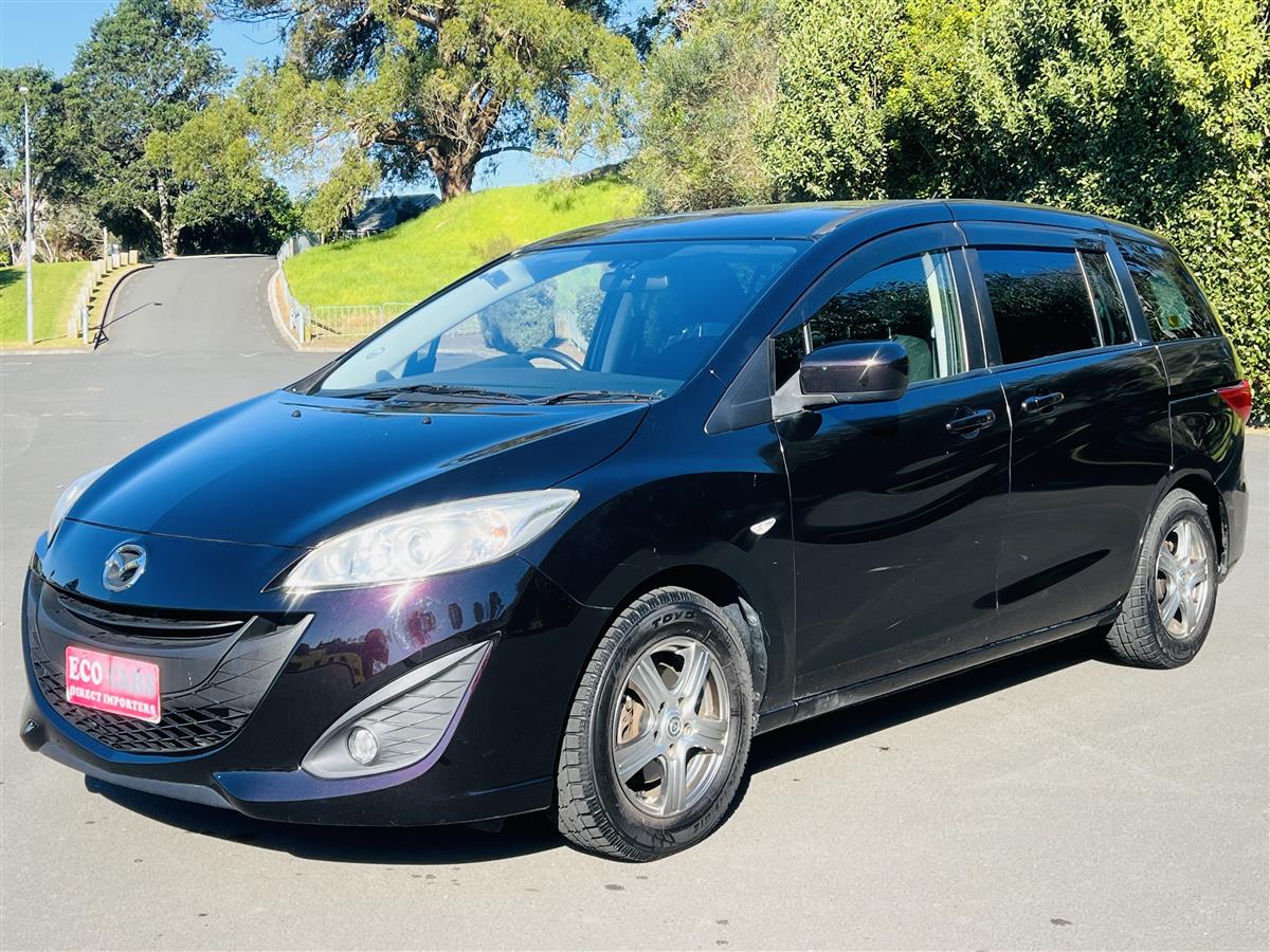 2017 Mazda Premacy APPLE CAR PLAY AUTO DOORS Station Wagon Automatic, 7 seats, Black, Petrol, 2,000 cc, 53,246 km
