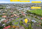 651m2 section, 200m2 Brick and tile 3 beds 2 baths house with double garage, 36 Frank Evans Place Henderson, Auckland