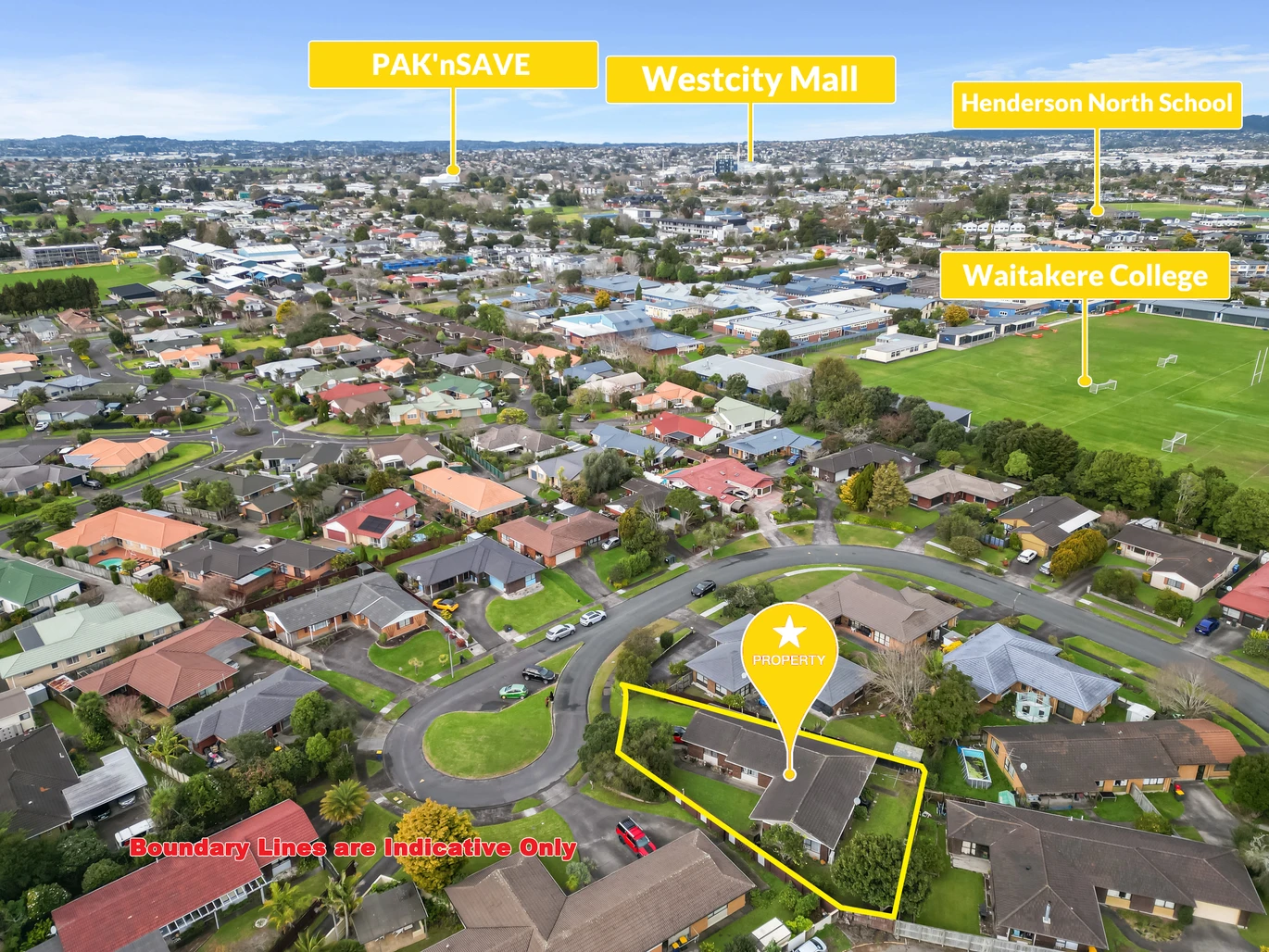 651m2 section, 200m2 Brick and tile 3 beds 2 baths house with double garage, 36 Frank Evans Place Henderson, Auckland
