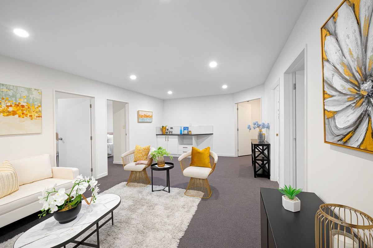 607m2 section, with uninterrupted views of the Waitakere Ranges, 256m2 4 beds 2.5 baths house with double garage, 14 Waltham Street, Henderson, Auckland
